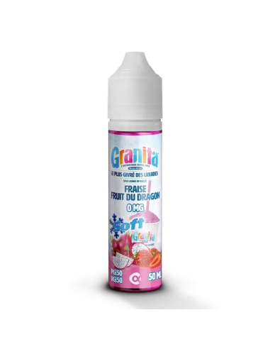 FRAISE FRUIT DU DRAGON 50ML 0MG - GRANITA SOFT