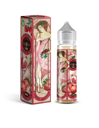 FRAISE GRENADE 50ML 0MG - CURIEUX