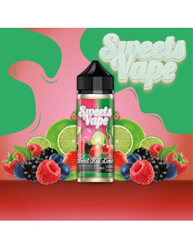 SWEET RED LIME 100ML - SWEETS VAPE