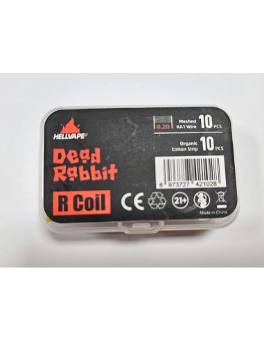 KIT DEAD RABBIT R COIL 10PCS - HELLVAPE