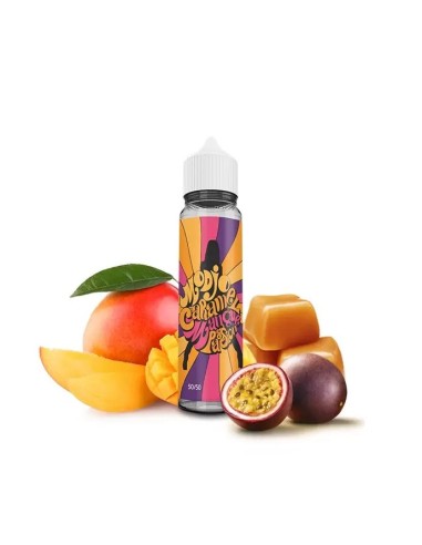 MOOD CARAMEL MANGUE PASSION 50ML 0MG - LIQUIDEO