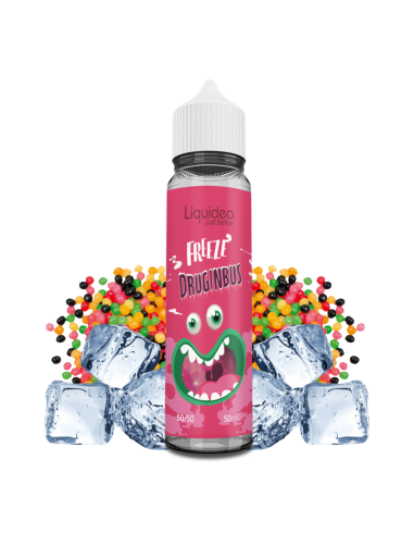 FREEZE DRUGIBUS 50ML 0MG - LIQUIDEO