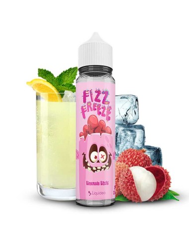 FIZZ AND FREEZE LIMONADE LITCHI 50ML 0MG - LIQUIDEO