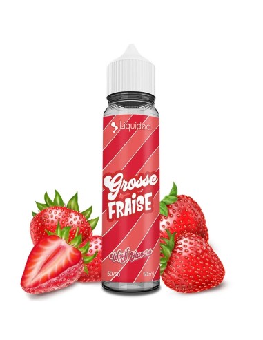 WPUFF FLAVORS GROSSE FRAISE 50ML 0MG - LIQUIDEO