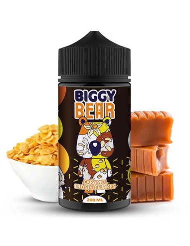 CARAMEL FROSTED FLAKES 200ML BIGGY BEAR