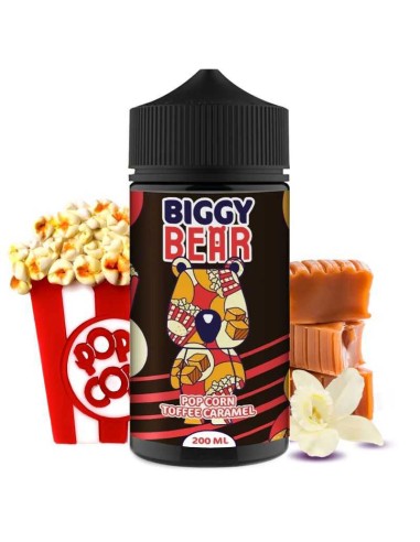 POPCORN TOFFEE CARAMEL 200ML BIGGY BEAR