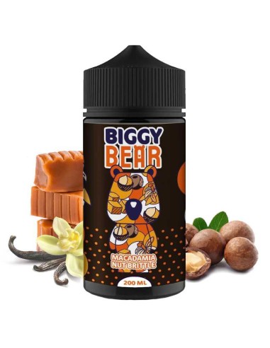 MACADAMIA NUTS BRITTLE 200ML BIGGY BEAR