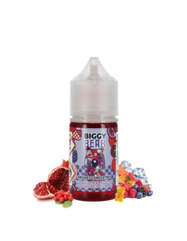 CONCENTRÉ FRUITS ROUGES GRENADE FRAISE DES BOIS 30ml LIGHT EDITION - BIGGY BEAR